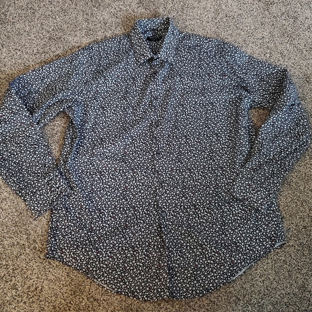 Van Heusen Button-down Dress Shirt (16 1/2 neck)